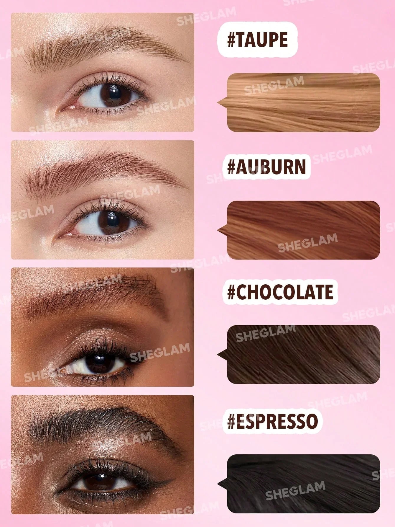 SHEGLAM Brow fection Angled Brush and Dip Liquid Eyebrow Gel Pen