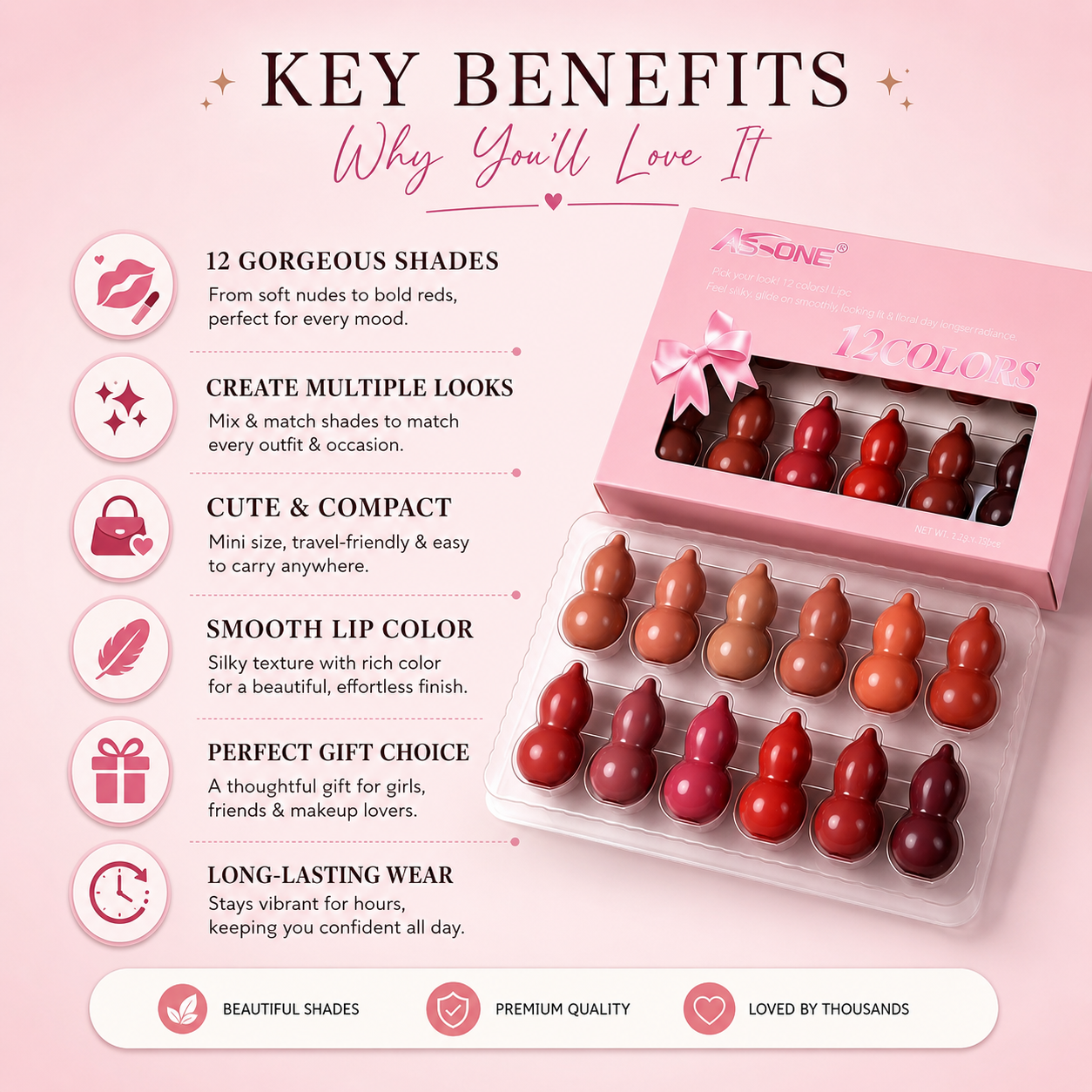 KS One Mini Lipstick 🔥 Perfect for Daily & Party Looks