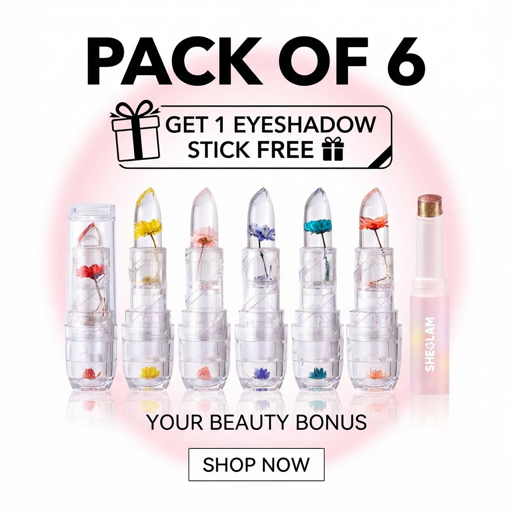 🌸Flower Jelly Lipstick BUY 1 GET 1 FREE 🎁