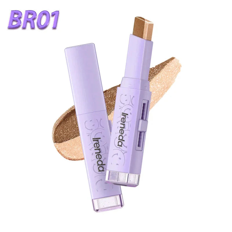 Two-Tone Glitter Eyeshadow Stick